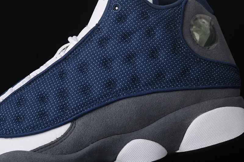 All Categories Air Jordan Jordan Series Basketball Shoes Air Jordan 13 Special Price Pure Original Version Air Jordan 13 Flint GIGI AJ13 Joe 13 3M Reflective Navy Blue 414571-404
